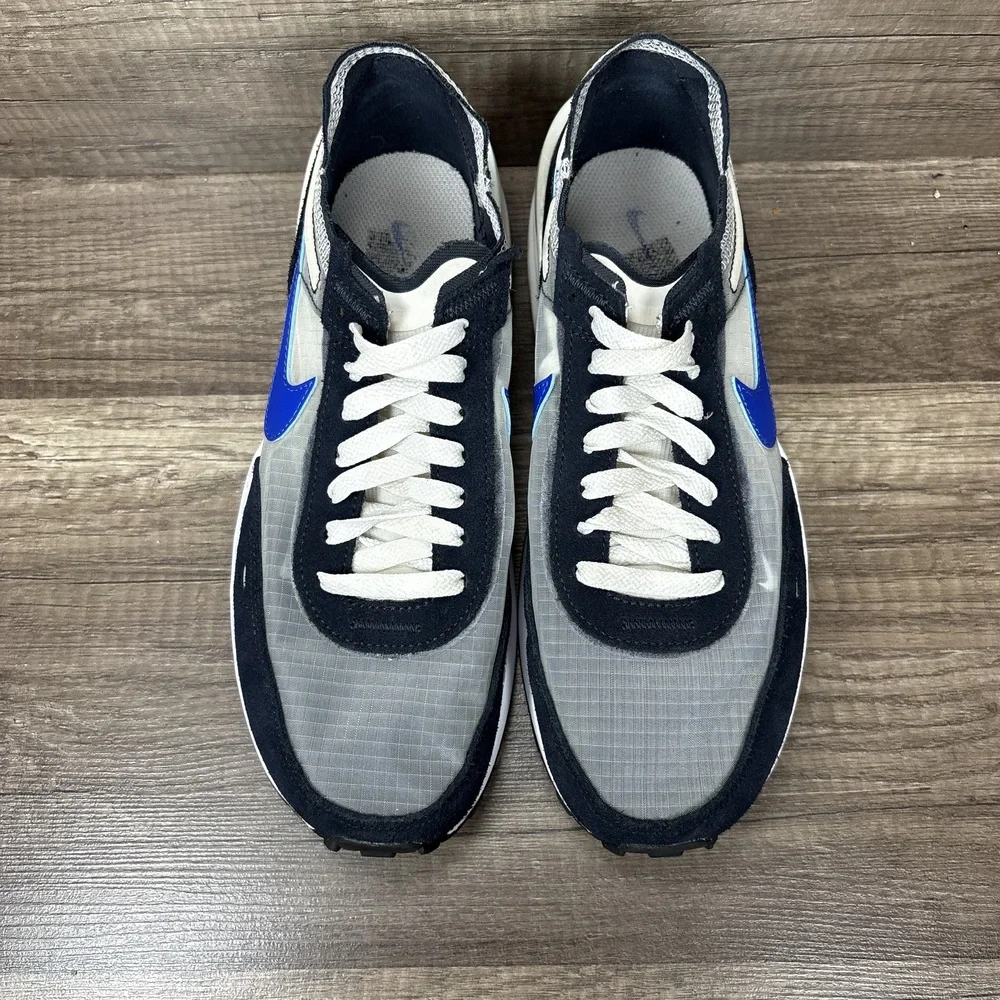 Nike Waffle One Blue Gray Womens US Size 7.5 EUR 38.5 DD8014-003 Sneakers
